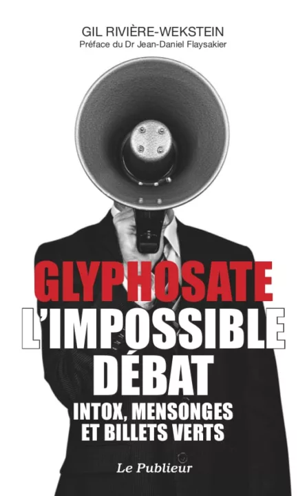 Couverture du livre Glyphosate, l'impossible débat