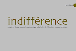 Couverture du livre Indifférence