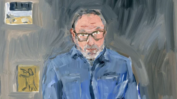 Jean-Philippe Delhomme autoportrait