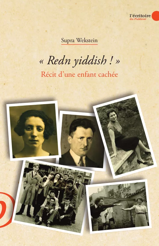 Couverture du livre « Redn Yiddish ! » Récit d'une enfance cachée